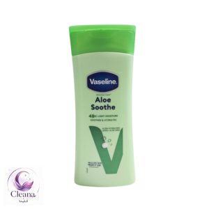 لوسیون بدن وازلین مدل Aloe Soothe