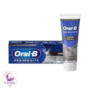 خمیردندان اورال بی مدل 3D Pro Charcoal