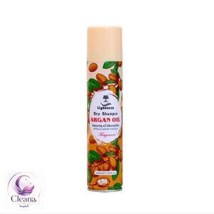 شامپو خشک لایتنس مدل Argan Oil